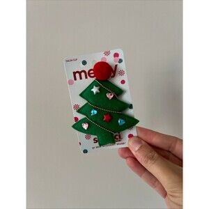 Scunci‎ By Conair Girl’s Hair Clip Decorated Christmas Tree NEW